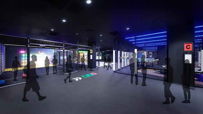 海老名駅直結「ビナウォーク」5番館3階フロアが7月12日（金）にリニューアル！　タイトーの新業態 屋内型の大型”スポーツエンターテインメント”施設「BOOTVERSE(ブートバース)」が全国初出店