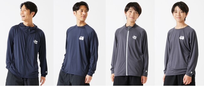 海やプールに！着るだけで紫外線を95％以上カット！「LOGOS ラッシュガード」シリーズ4種 新発売！