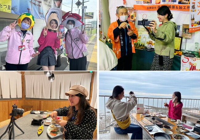 【ENGAWA】インバウンドで地域活性化！佐賀県・太良町に日本在住の中国・香港人気インフルエンサーを招請、魅力をPR