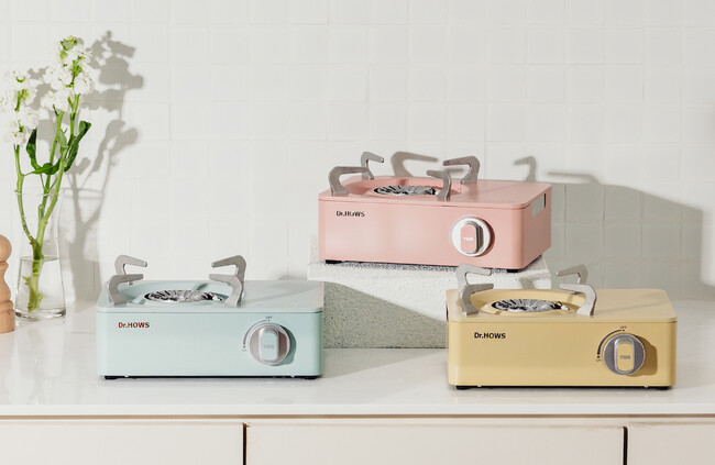 【お求めやすくなりました】コンパクトで可愛いカセットコンロDr.HOWS「TWINKLE MINI Stove（トゥインクルミニコンロ）」がプライスダウン