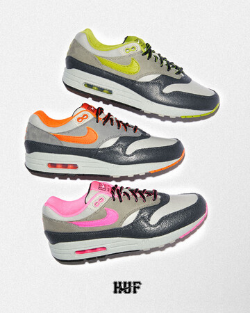 「HUF X NIKE AIR MAX 1」スペシャルコラボをリリース!