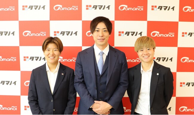 プロスポーツ選手が社内設備に感動！5月30日 セレッソ大阪ヤンマーレディースの選手が表敬訪問