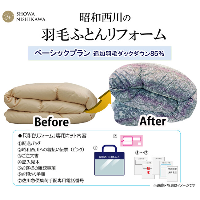 昭和西川、SDGsを推進するイオンリテール寝具売場281店舗で羽毛ふとんリフォームを展開