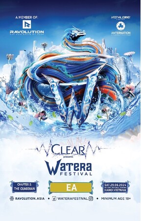 ベトナムで開催される「CLEAR presents WATERA FESTIVAL」JP Nightでチケット販売中開始！