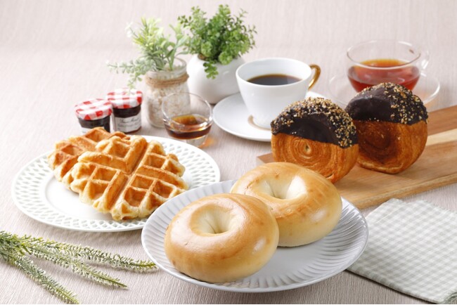 本場ニューヨーク直輸入のベーグル専門店【THE BAGEL STAND(ザ・ベーグルスタンド)】から、5種類のクロワッサン系ハイブリッドスイーツが新発売！
