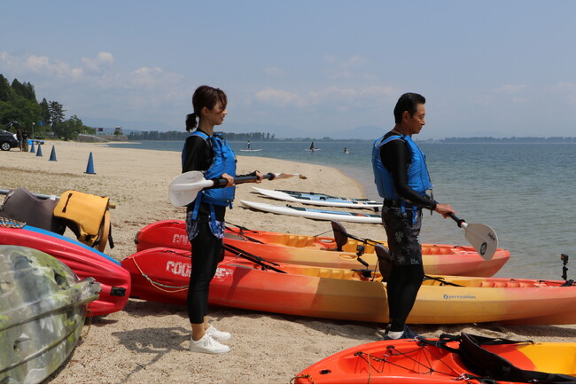 カヤックで参拝！琵琶湖に浮かぶ大鳥居 まるっと初夏の琵琶湖　滋賀・高島　水辺の原風景と美味いもん『おとな旅あるき旅』6月15日（土）放送！