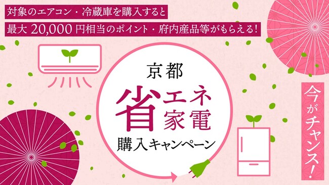 京都府「省エネ家電購入促進事業業務」で事業運営を受託。地域通貨アプリ『region PAY』が採用され京都府全体の地域活性化を推進