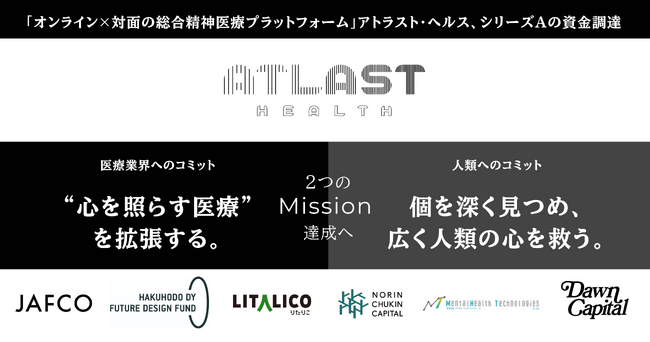アトラスト・ヘルス、シリーズAの資金調達を実施。