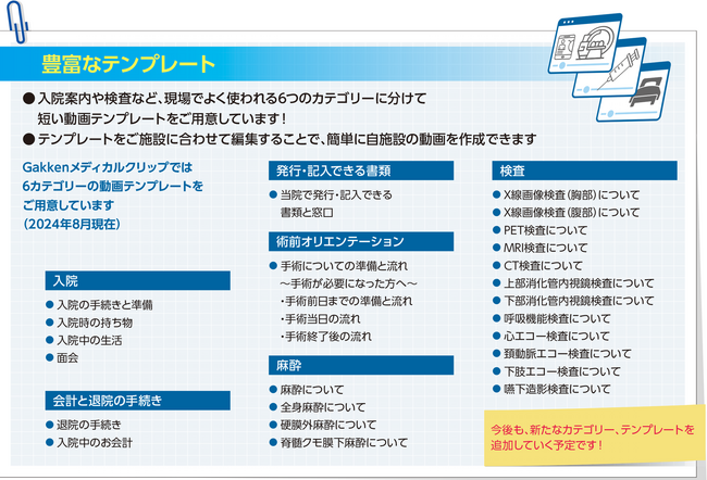 【患者向け説明動画を