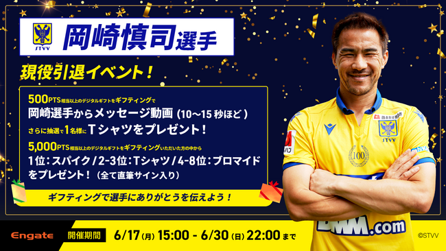 スポーツギフティングサービス「Engate」初の海外プロサッカークラブ参画が決定！