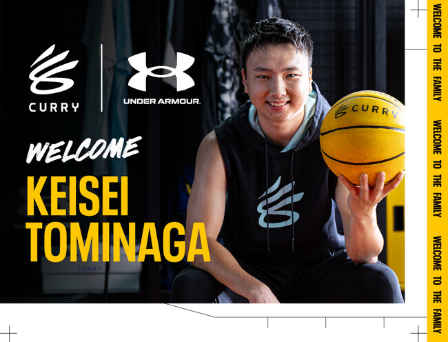 カリーブランド アメリカ国外選手で史上初  富永啓生選手とのパートナーシップ契約を締結