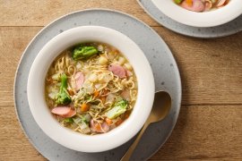 「豆腐干のポトフ」盛り付け例1 「豆腐干のポトフ」盛り付け例1