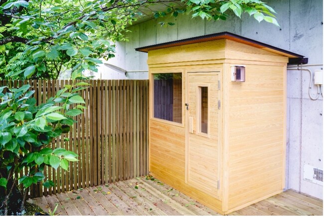 【著名人も愛用！】自宅用サウナ Boxタイプ ガラス窓オプション、新登場！