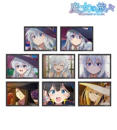 TVアニメ『魔女の旅々』のトレーディング grunge CANVAS アクリルカードなどの受注を開始！！アニメ・漫画のオリジナルグッズを販売する「AMNIBUS」にて