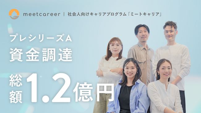 ミートキャリア、総額1.2億円の資金調達を実施。キャリアのミスマッチをなくすためプロダクト開発を強化。