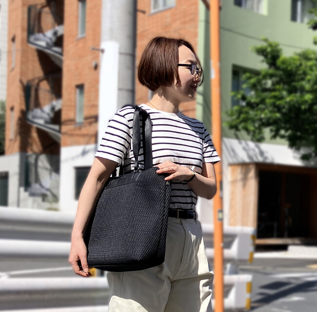 トート、ときどきリュック。さらっとメッシュで、暑い季節も快適！働く女性のための2WAYトート「セオルービジィ タウニー」、6月下旬発売