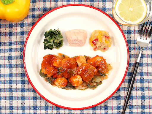コク旨・ピリ辛な餡と香ばし海老の調和を楽しんで欲しい！「和の逸品！豆腐と海老のとまと辛味餡かけ」が6月18日（火）ナッシュから新発売