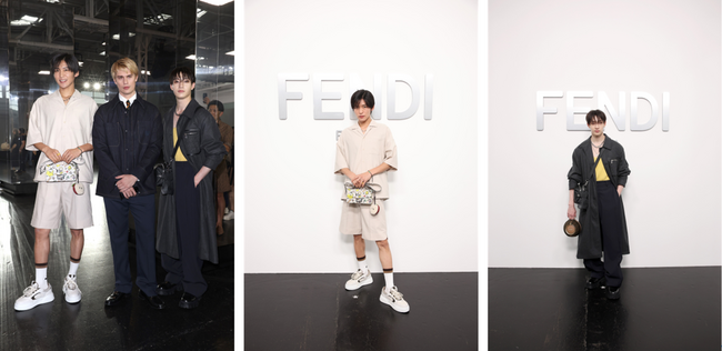 フェンディ 2025年春夏 メンズコレクションに、目黒蓮など世界各国のセレブリティが参加！