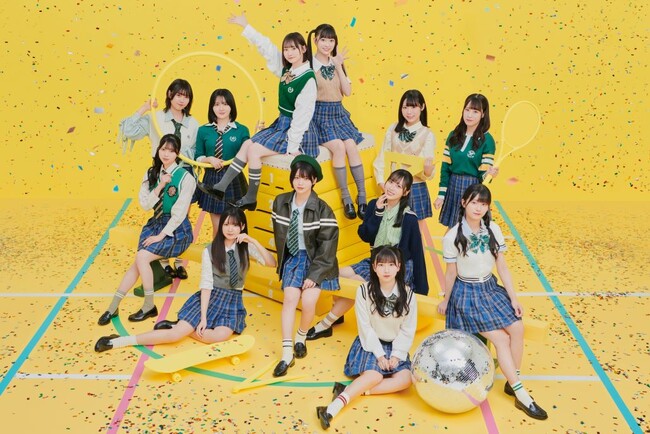 ≒JOY　1stシングル「体育館ディスコ」が、初週売上10万枚超えでオリコン週間シングルランキング、Billboard JAPAN Top Singles Salesともに初登場1位を獲得！