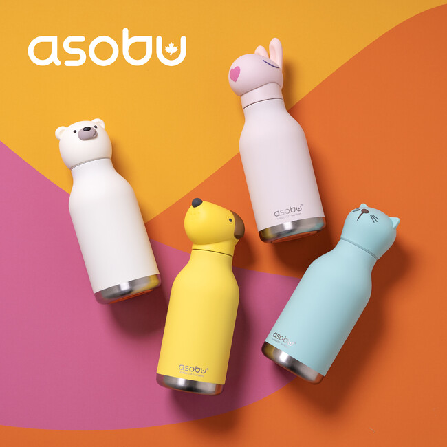 【Asobu×FORM】カナダ発のキャラクターデザインボトルを発表！2024年6月29日(土)からオンラインショップで先行販売予約スタート！