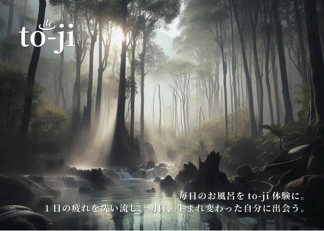 まるで、お家で湯治!? 日本の伝統「湯治文化」から影響を受けた新ブランドto-ji(トウジ)、現代科学との融合で毎日の入浴で新たな健康体験を提供。半永久的に利用可能な「to-ji stone」発売開始