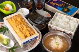 宮城県産生うにご膳