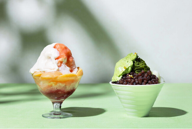 【横浜ベイホテル東急】爽やかジューシーな“桃”＆ 大納言小豆と白玉の“抹茶”夏限定スイーツ「かき氷」を提供