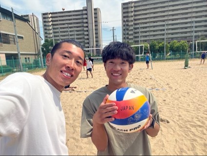 デフ選手初！ビーチバレージャパンに出場決定！