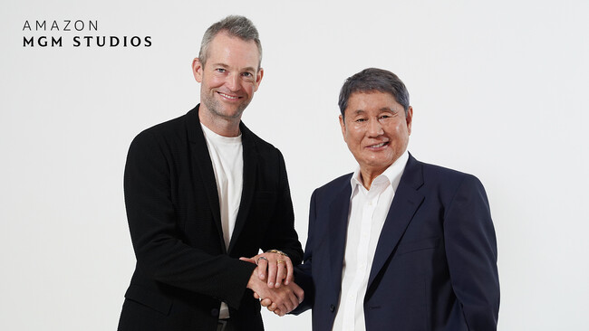 Amazon MGMスタジオが北野武と長編映画製作決定