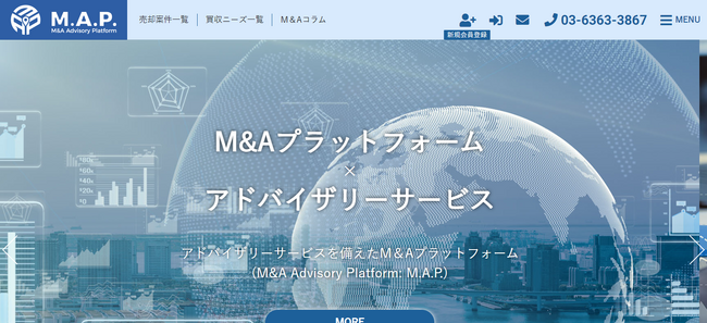 カスタメディアが　アドバイザリーサービスを兼ね備えた完全成功報酬型M&Aプラットフォーム「M.A.P（M&A Advisory Platform）」を構築