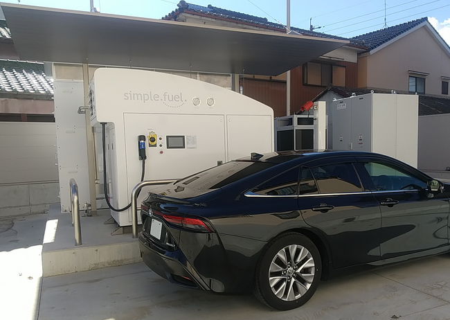 純水製造装置　名古屋城グリーン水素ステーションに採用