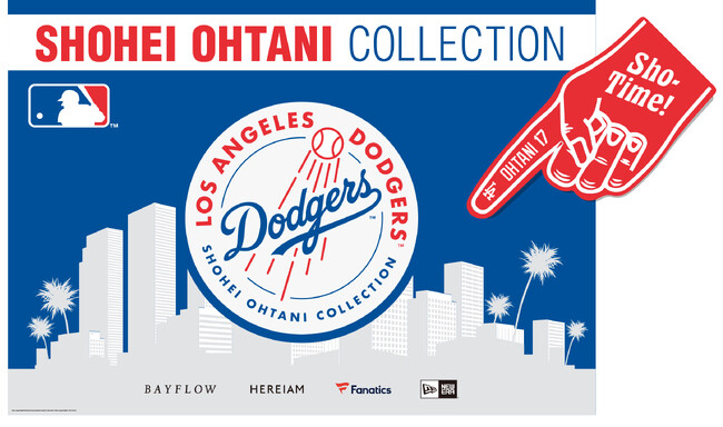 BAYFLOWより「SHOHEI OHTANI COLLECTION」を6月21日（金）より公式WEBストア .st（ドットエスティ）で先行予約開始
