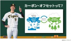 阪神甲子園球場、阪神タイガースは日鉄鋼板とのタッグで今年もカーボン・オフセット試合を開催！