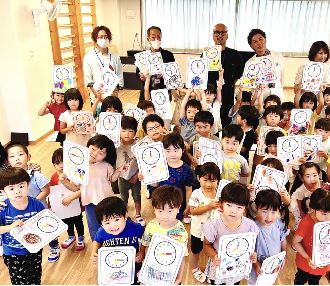 ＜イベントレポート＞【共催】東海時計商事 × おかしたべたい「6月10日 時の記念日イベント」開催　園児40人が参加し、時の大切を知るワークショップに挑戦！