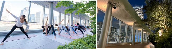 【東京ミッドタウン八重洲】八重洲を一望する「YAESU TERRACE」の無料プログラムでリフレッシュ！「YAESU Wellness Weeks 2024」