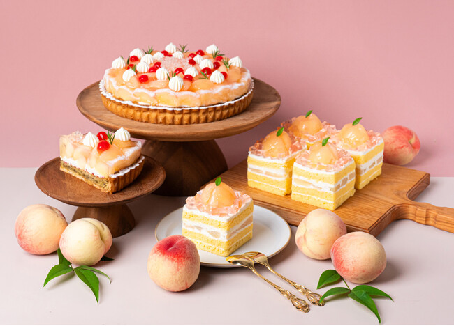 ＜アローツリー夏の新作スイーツ＞山梨県産の桃を使用したとろける絶品スイーツが登場！
