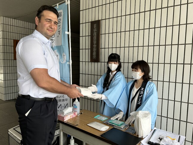 日本相撲協会協会員197名と14匹が線虫がん検査「N-NOSE」を受検