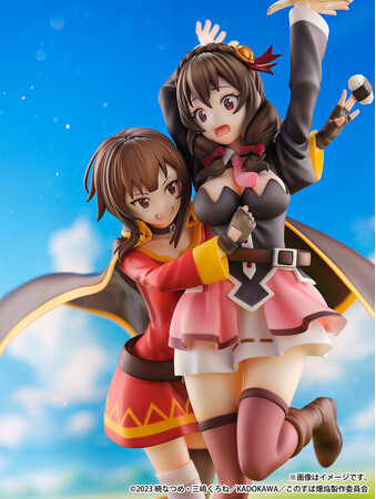 TVアニメ『この素晴らしい世界に爆焔を！』より、「めぐみん＆ゆんゆん」がフィギュアになって登場。あみあみにて予約受付中。