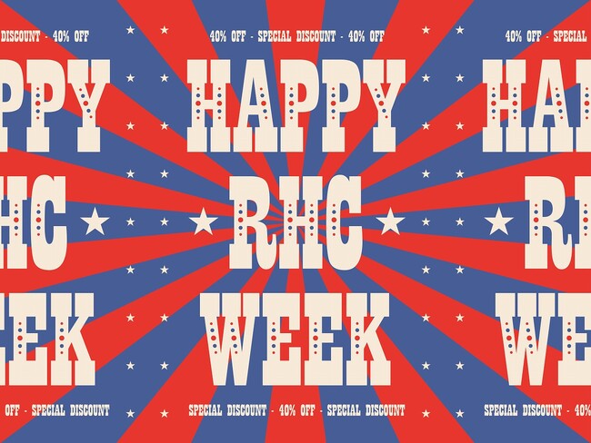 RHC ロンハーマンよりSpecial Discount “HAPPY RHC WEEK”を開催