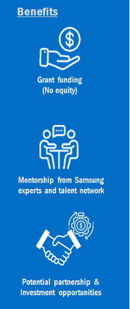 パートナー募集！　サムスン研究所と中長期的に新しい価値を生み出す「Boost-up with Samsung Research Program」にチャレンジしてみませんか？