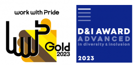 認定ロゴ_Pride指標/D&I Award 認定ロゴ_Pride指標/D&I Award