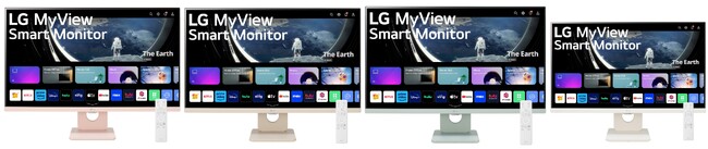 Makuake先行販売で目標金額3006％達成！新カラー＆新サイズのLG MyView Smart Monitorを7月上旬より本格販売開始