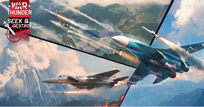 DMM GAMESがサービスを展開しているPC/PS4＆PS5マルチコンバットオンラインゲーム『War Thunder』が大型アップデートにより新型精密誘導兵器ARHミサイルと運用可能な新鋭機も登場！