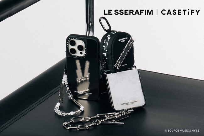 優雅さと強さの融合CASETiFYとLE SSERAFIMのコラボレーション第2弾が発売！