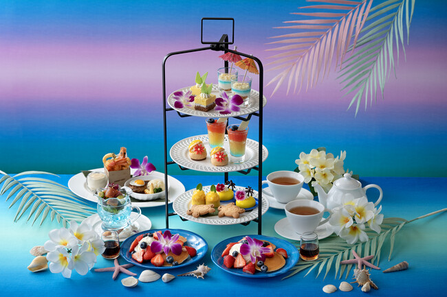 【ANAクラウンプラザホテルグランコート名古屋】NEWアフタヌーンティーセット「Intercontinental Airline ～ハワイ路線～」
