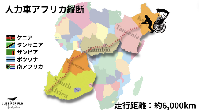 【6/24（月）成田空港出発】人力車アフリカ縦断の旅いよいよ開幕！