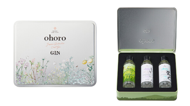 ohoro GINシリーズを楽しめるミニサイズ3種セット缶を新発売