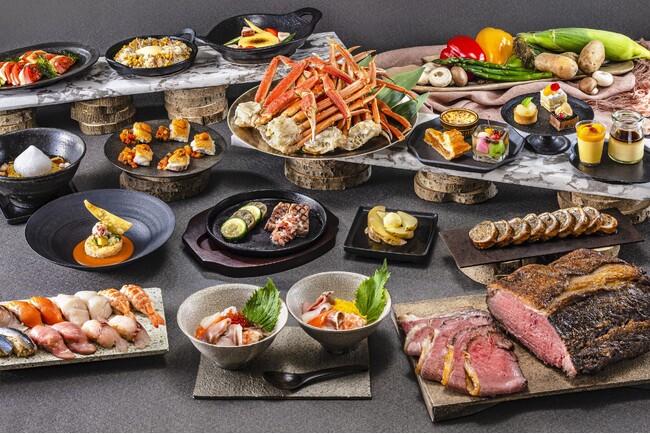 農業王国・十勝が育む多彩な食材の饗宴　ブランド牛「十勝若牛」のステーキやほたてのバター焼きなどシェフが現地で厳選した北海道の旬の食材や名物グルメが勢ぞろい　「グルメパレット～夏の北海道フェア～」