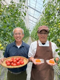 老舗和菓子店「菓匠かじわ屋」と海洋深層水で育てたフルーツトマト農家「ひかりファーム」が地産地消コラボ！夏の涼味『富山産深層水トマトゼリー』を6月29日に発売