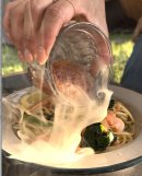 燻製いくらサーモンのパスタ 燻製いくらサーモンのパスタ